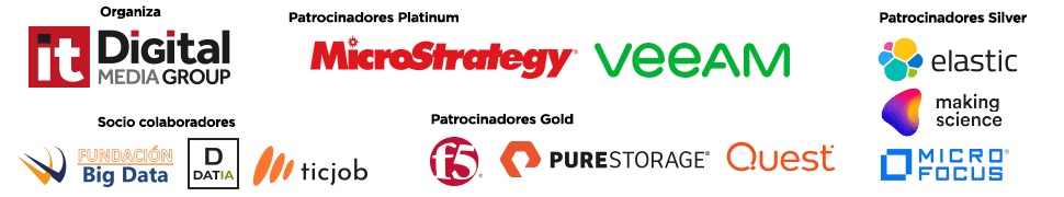 Evento data-driven DATIA - Patrocinadores